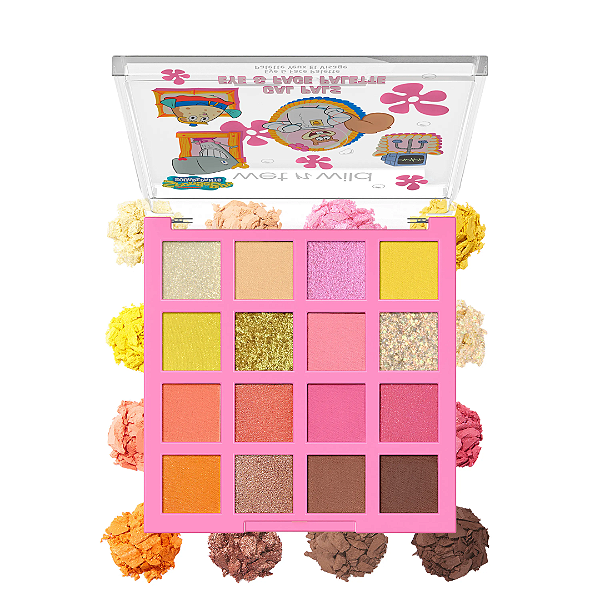 Paleta Multifuncional Bob Esponja Wet N Wild Gal Pals eye & face palette