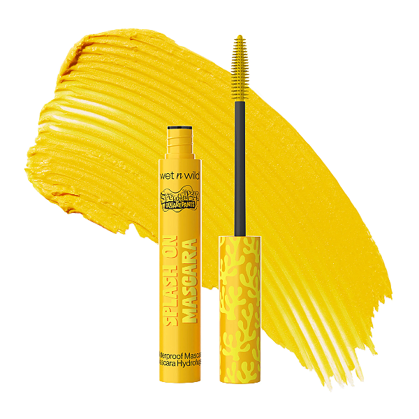 Máscara de Cílios Bob Esponja Wet N Wild Splash on waterproof mascara | MAKE A SPLASH