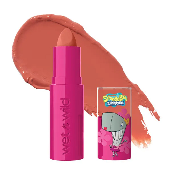 Batom Bob Esponja Wet N Wild That’s so Coral lipstick