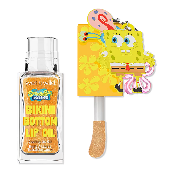Lip Oil Bob Esponja Wet N Wild SpongeBob SquarePants Bikini Bottom Cooling Lip Oil | Cor: I'm Ready