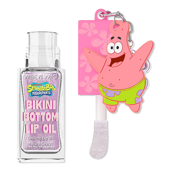 Lip Oil Bob Esponja Wet N Wild SpongeBob SquarePants Bikini Bottom Cooling Lip Oil | Cor:  I Wumbo, You Wumbo