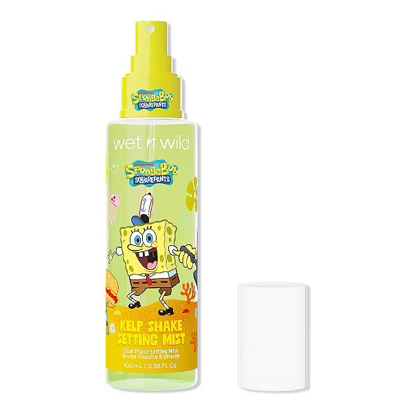 Bruma Fixadora Bob Esponja Wet N Wild SpongeBob SquarePants Kelp Shake Dual Phase Dewy Setting Mist