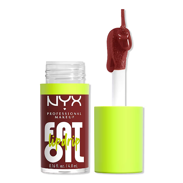 Óleo Labial Nyx Fat Oil Lip Drip Vegan Lip Oil | Cor: Inside Scoop