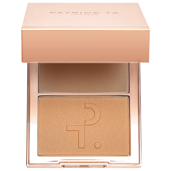 Duo Contorno e Bronzer Patrick Ta Major Sculpt Creme Contour & Powder Bronzer Duo | Cor: She's Statuesque