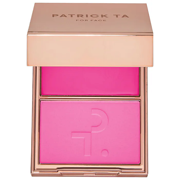Duo Blush Patrick Ta Major Headlines Double-Take Crème & Powder Blush Duo | Cor: She's Giving