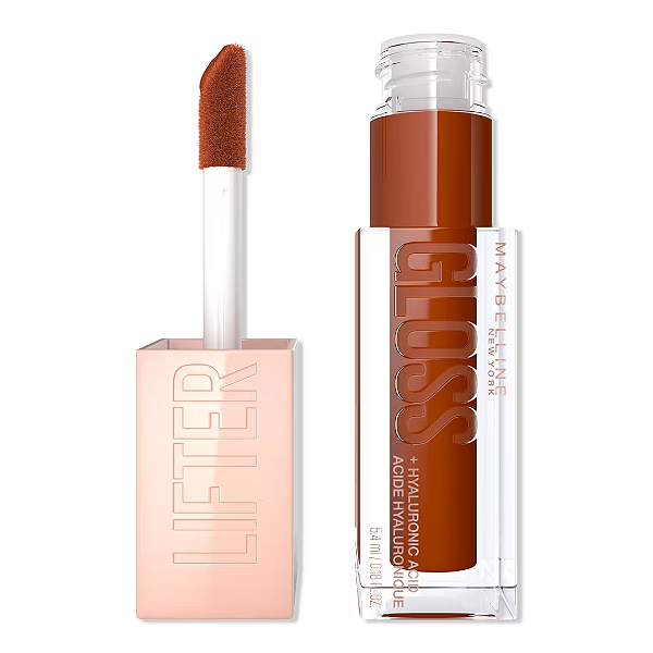 Gloss Oil Maybelline Lifter Gloss® Lip Gloss Makeup With Hyaluronic Acid | Cor: Caramel