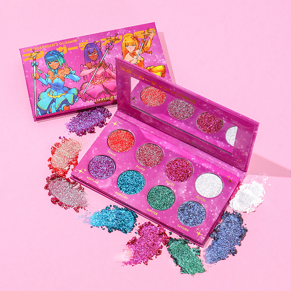 Paleta de Sombras Yva Expressions Magical Guardian’s Glimmer Duochrome Glitter Palette