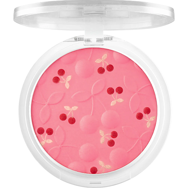 Blush e Iluminador Essence So Cherry happy blushlighter | Cor: 01 Love You Cherry Much
