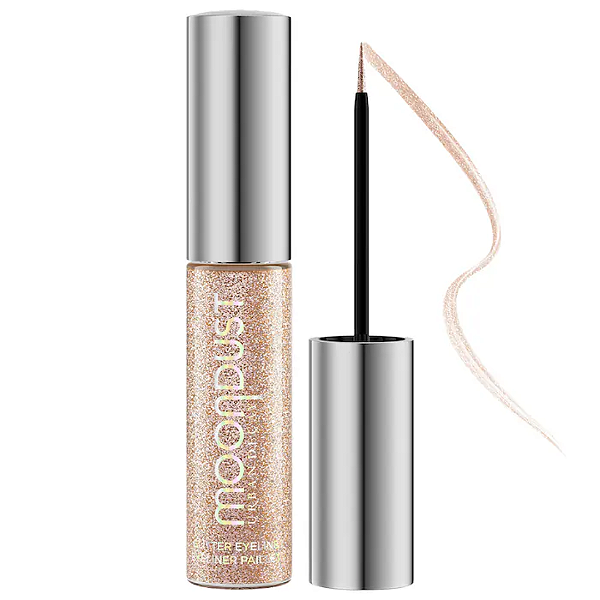 Delineador Líquido com Glitter Urban Decay Moondust Liquid Glitter Eyeliner | Cor: Space Cowboy
