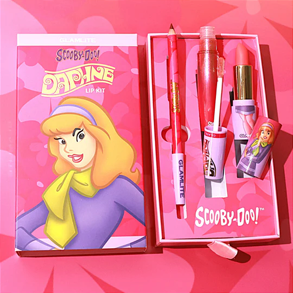 Kit Labial Glamlite Daphne Lip kit Scooby-Doo