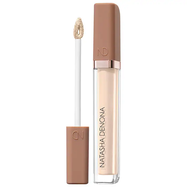 Corretivo Natasha Denona Hy-Glam Brightening & Hydrating Medium to Full Coverage Crease Proof Serum Concealer | Cor: Y1