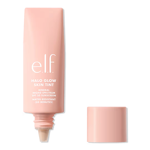 Base E.l.f Halo Glow Skin Tint Mineral SPF 50 | Cor: 7 Medium Warm