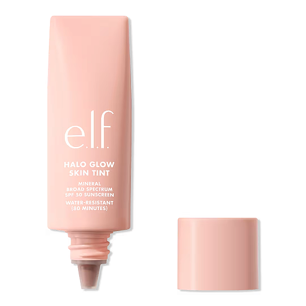 Base E.l.f Halo Glow Skin Tint Mineral SPF 50 | Cor: 13 Deep Neutral