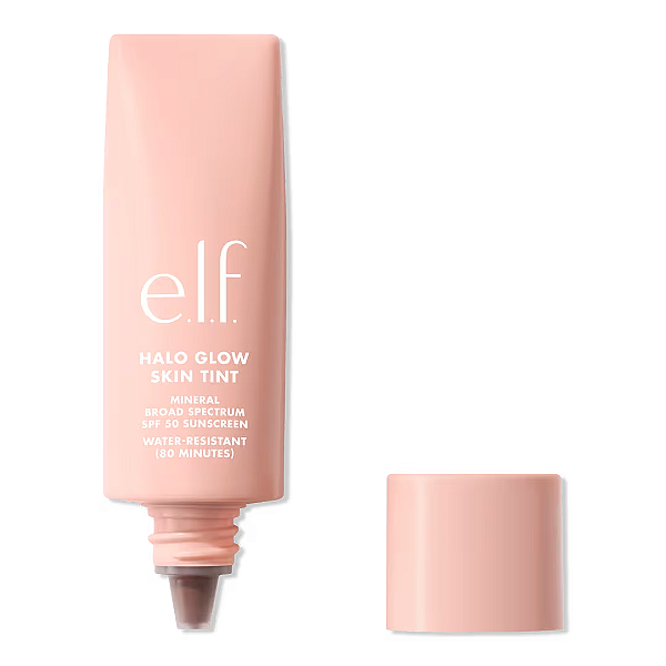 Base E.l.f Halo Glow Skin Tint Mineral SPF 50 | Cor: 16 Rich Cool