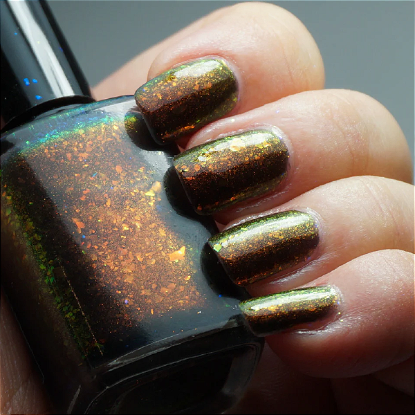 Esmalte Indigo Bananas Gods & Monsters - OG UP - black colorshifting flakie | 15ML
