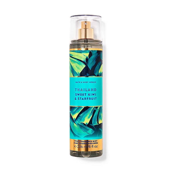Fragrância Bath And Body Works Thailand Sweet Kiwi & Starfruit Fine Fragrance Mist | 236ML