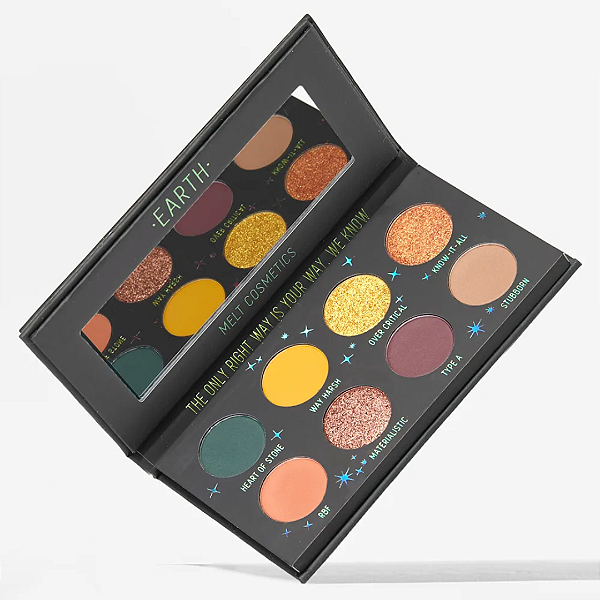 Paleta de Sombras Melt Cosmetics Bad Side Zodiac Earth Mini Eyeshadow Palette | Signos de Terra