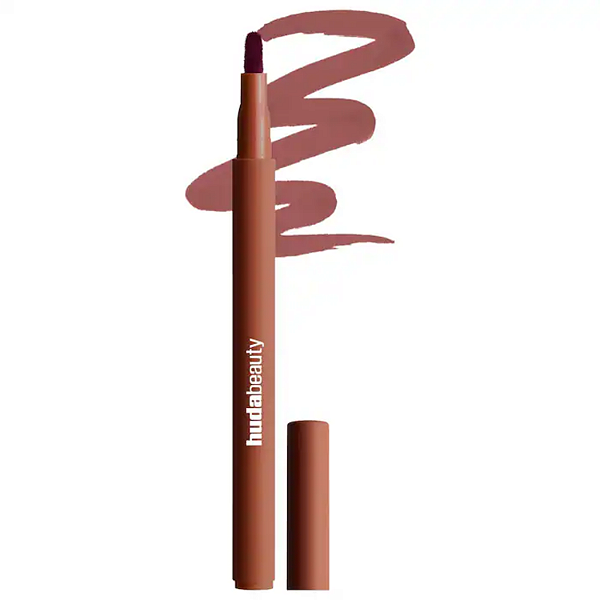 Contorno Labial Huda Beauty vLip Contour Lip Stain for 12-Hour Wear | Cor: Warm Brown