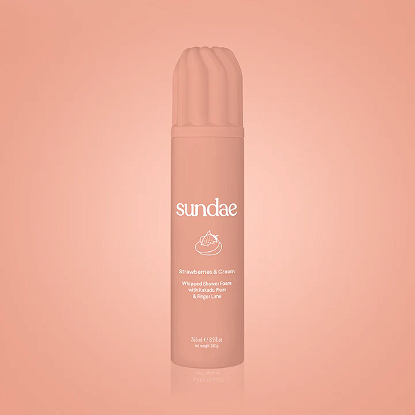 Espuma de Banho Sundae Strawberries & Cream Foaming Body Wash | Strawberries & Cream