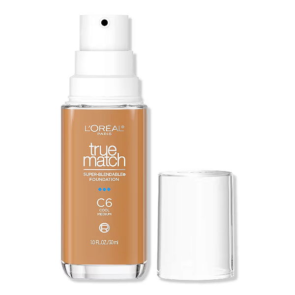 Base L'Oréal True Match Super-Blendable Foundation | Cor: C6 Cool Medium