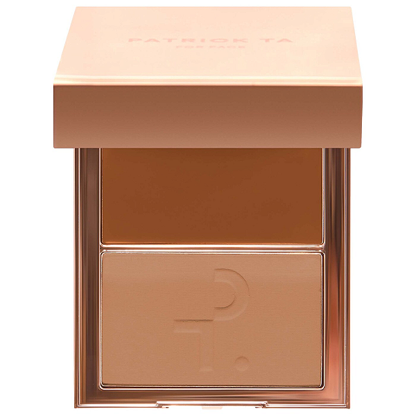 Duo Base e Pó Patrick Ta Major Skin Crème Foundation and Finishing Powder Duo | Cor: Tan 1