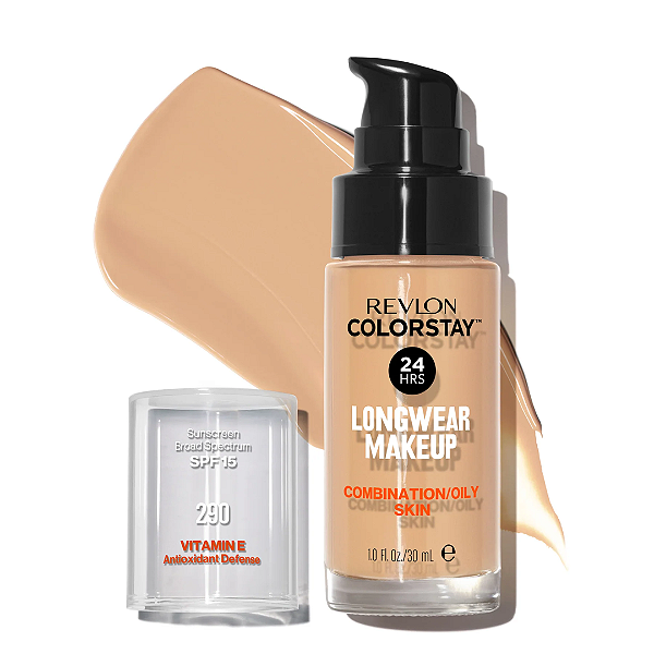 Base Revlon ColorStay Longwear Makeup SPF 15 | Cor: Natural Ochre (290)