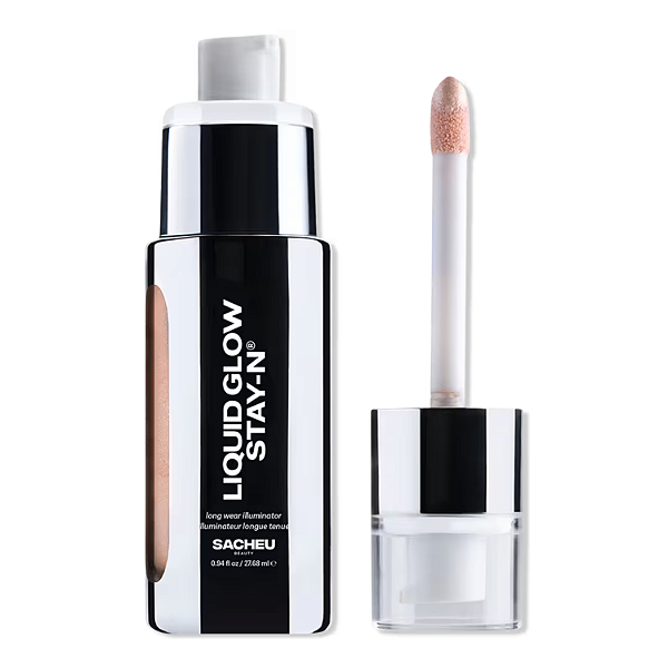Iluminador Líquido SACHEU Liquid Glow STAY-N All-Day Illuminator | Cor: Aura Glow