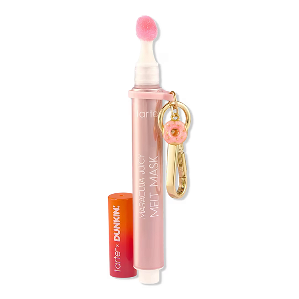 Lip Balm Tarte x Dunkin' Maracuja Juicy Melt Mask + Free Charm | Cor: Icing | EDIÇÃO LIMITADA