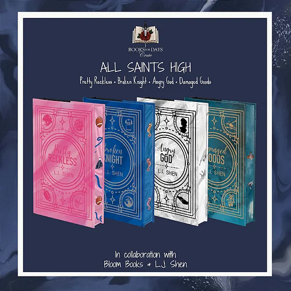 Kit de Livros LJ Shen LEFTOVER *SIGNED* All Saints High Series