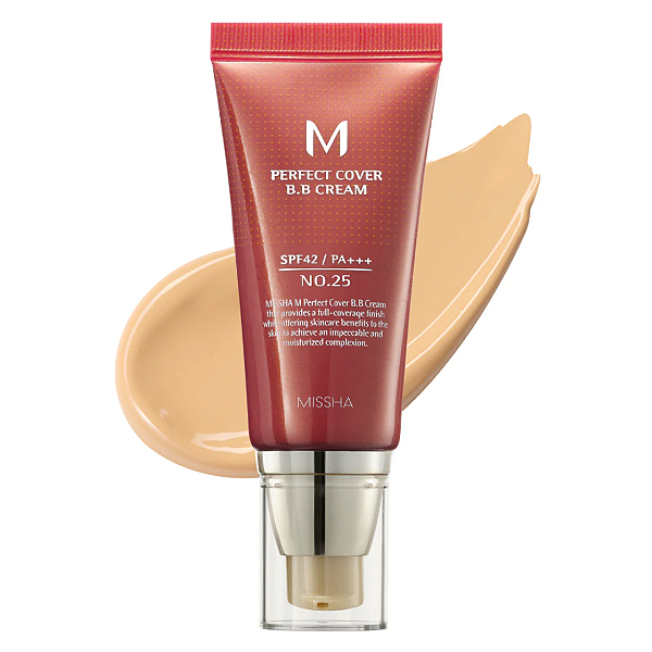 BB Cream MISSHA M Perfect Cover BB Cream SPF 42 PA+++ - 50ML | Cor: #25 Warm Beige