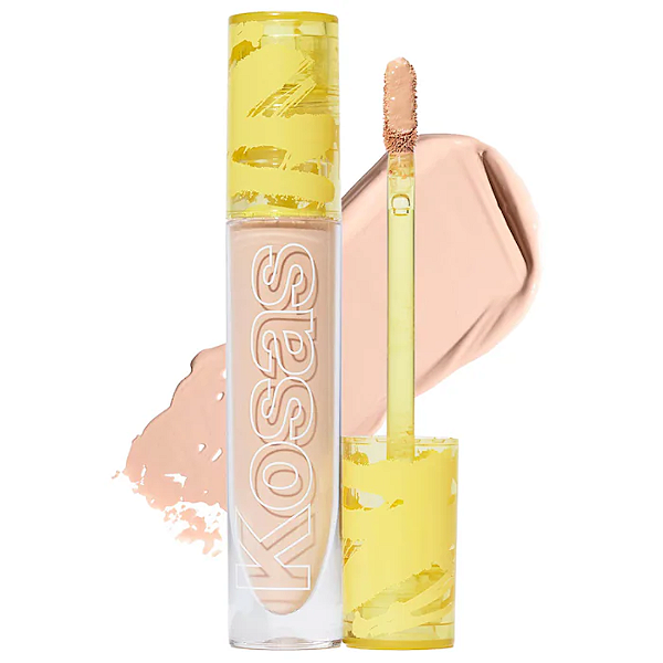 Corretivo Kosas Revealer Super Creamy + Brightening Concealer with Caffeine and Hyaluronic Acid | Cor: Tone 4.5 N
