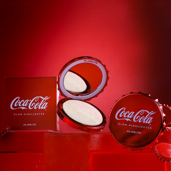 Iluminador Glamlite Coca-Cola & Glamlite Glow Highlighter | Coca-Cola