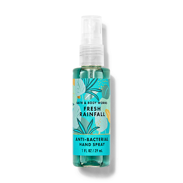 Higienizador para Mãos Bath And Body Works Hand Sanitizer Spray 30ml | Fresh Rainfall