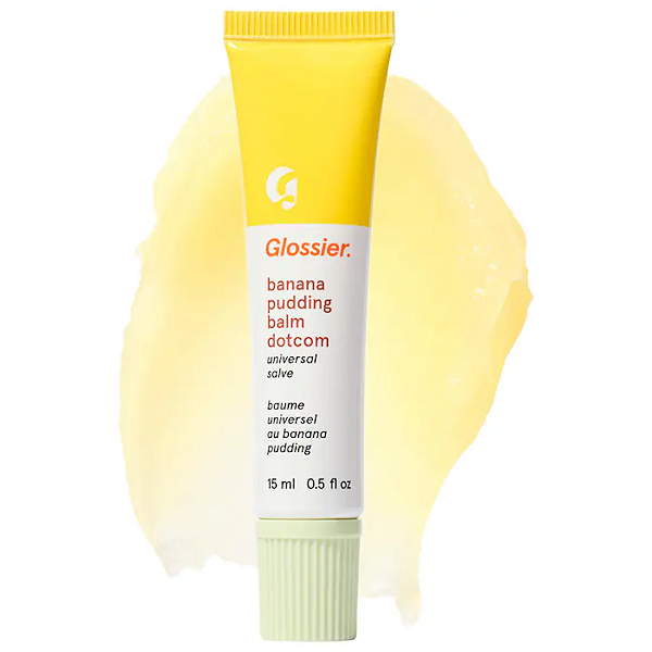 Lip Balm Glossier Balm Dotcom | Cor: Banana Pudding | EDIÇÃO LIMITADA