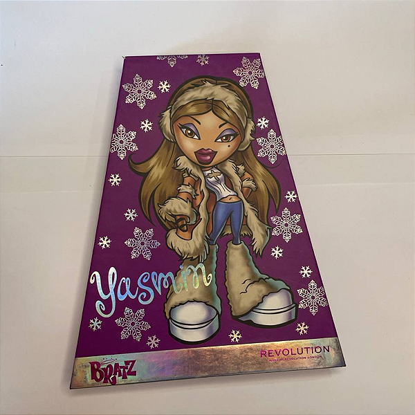 Paleta Revolution Bratz | Yasmin (sem caixa,embalagem com detalhes)
