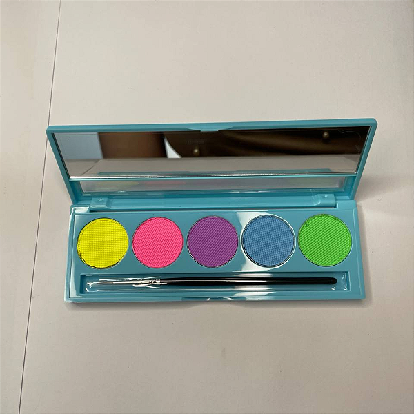 Paleta de Delineadores Suva Uv | Taffies (sem caixa,embalagem arranhada, uma sombra quebrada)