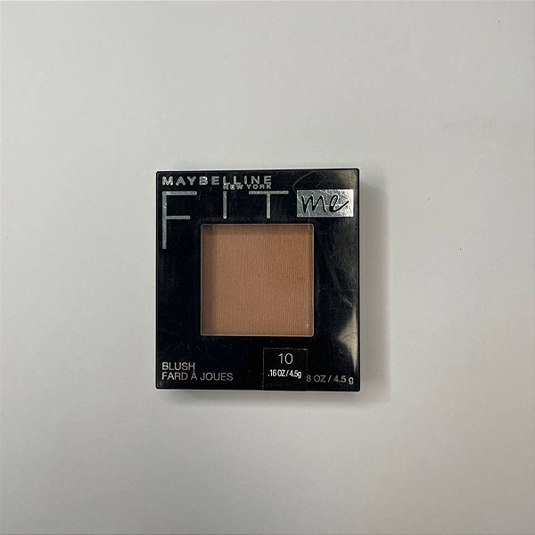 Blush em Pó Maybelline New York Fit Me Blush | Cor: Buff (embalagem arranhada)