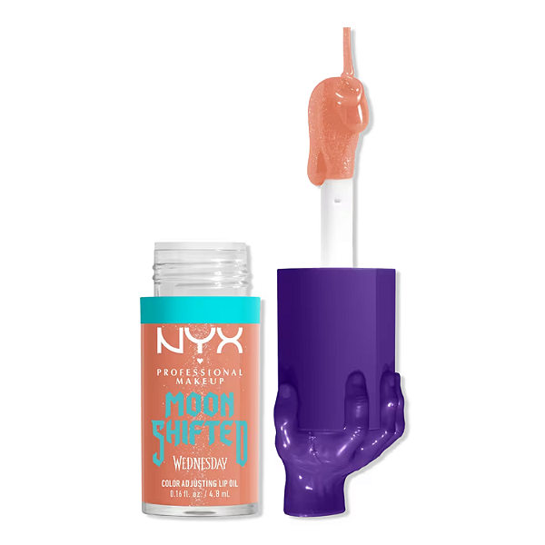 Lip Oil Nyx x Wednesday Mystery PH Lip Oil | Cor: Moon Shifted | EDIÇÃO LIMITADA