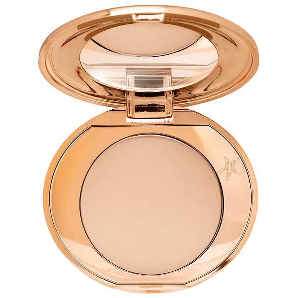 Mini Pó Compacto Charlotte Tilbury Airbrush Flawless Finish Mini Setting Powder | Cor: 2 Medium