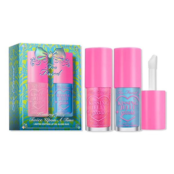 Kit Gloss Oil Too Faced Kissing Jelly Twice Upon A Time