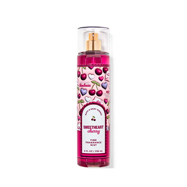 Fragrância Bath And Body Works Sweetheart Cherry Fine Fragrance Mist | 236ML
