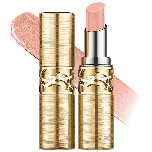 Gloss em Stick Yves Saint Laurent YSL Candy Glaze Lip Gloss Stick | Cor: 21 Shimmer Nude | EDIÇÃO LIMITADA