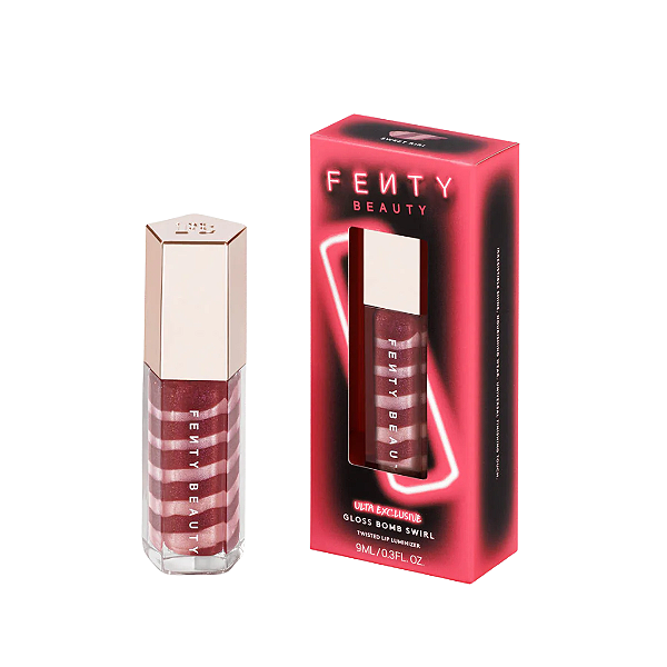 Gloss Labial Fenty Beauty Gloss Bomb Swirl Twisted Lip Luminizer | Cor: $weet RiRi | EDIÇÃO LIMITADA