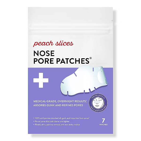 Adesivos para poros nasais Peach Slices Nose Pore Patches