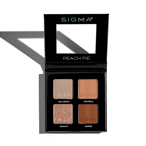 Paleta de Sombras Sigma Beauty Peach Pie Eyeshadow Quad
