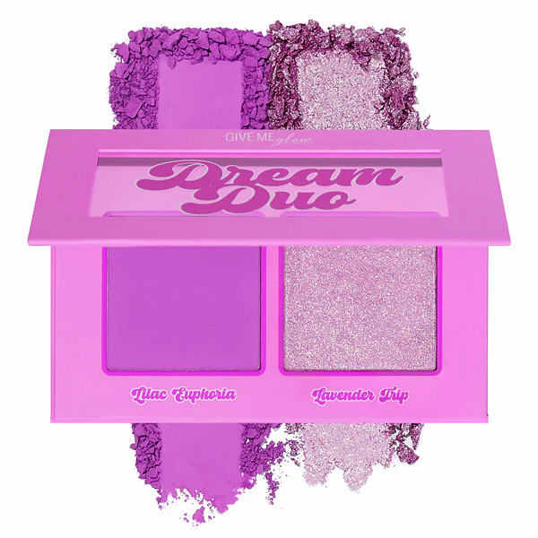 Paleta de Rosto Give Me Glow Lavender Trip Dream Duo Palette | Cor: Lilac Euphoria