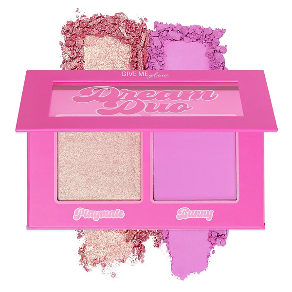 Paleta de Rosto Give Me Glow Playmate Dream Duo Palette | Cor: Bunny