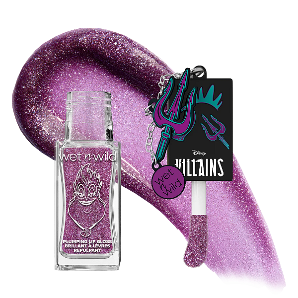 Gloss Labial Wet N Wild x Disney Villains Pick Your Vice Plumping Lip Gloss | Totally Twisted