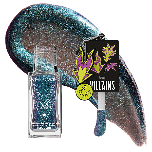 Gloss Labial Wet N Wild x Disney Villains Pick Your Vice Plumping Lip Gloss | Un-friended