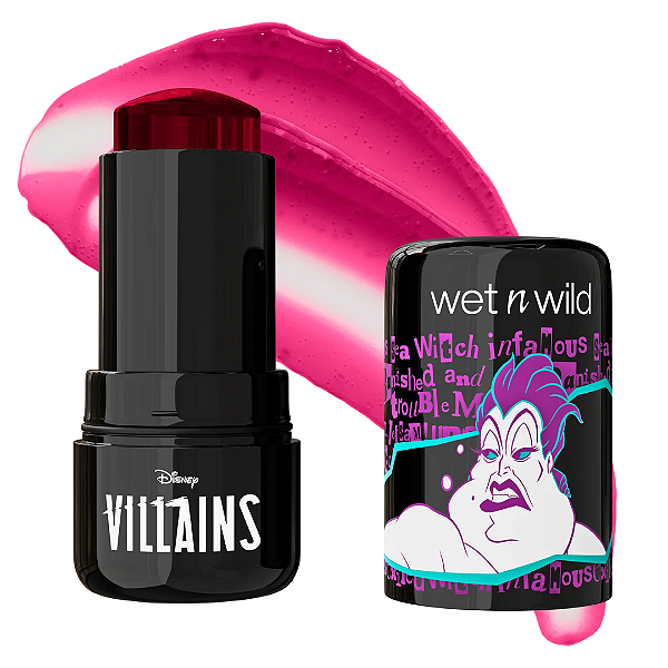 Blush Jelly Wet N Wild x Disney Villains Extreme Evil Jelly Blush | Cor: Blah Blah